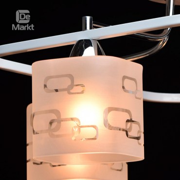 Люстра потолочная DeMarkt 673010304 Тетро 4x60W E14